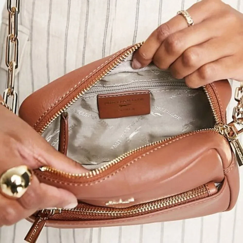 Paul Costelloe Women's Leather‎ Front Pocket Camera Bag Party Evening